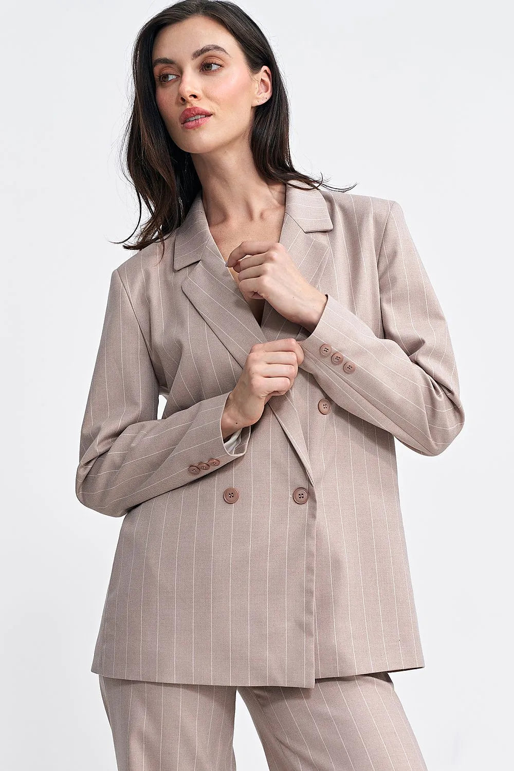 Women’S Suit Jacket - Structured - Double-Breasted