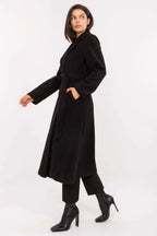 Women's Wrap Coat - Lightweight Chic, Elegant