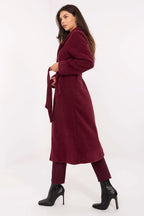 Women's Wrap Coat - Lightweight Chic, Elegant
