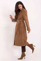 Women's Wrap Coat - Lightweight Chic, Elegant