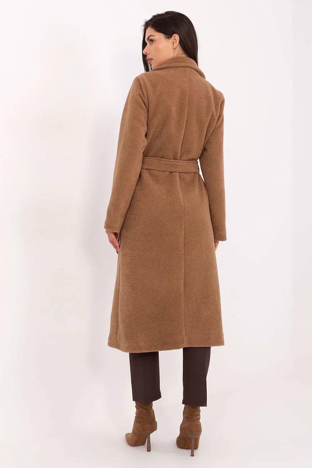 Women's Wrap Coat - Lightweight Chic, Elegant