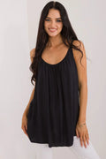 Women Sleeveless Top – Round-Neck Top -Guocali