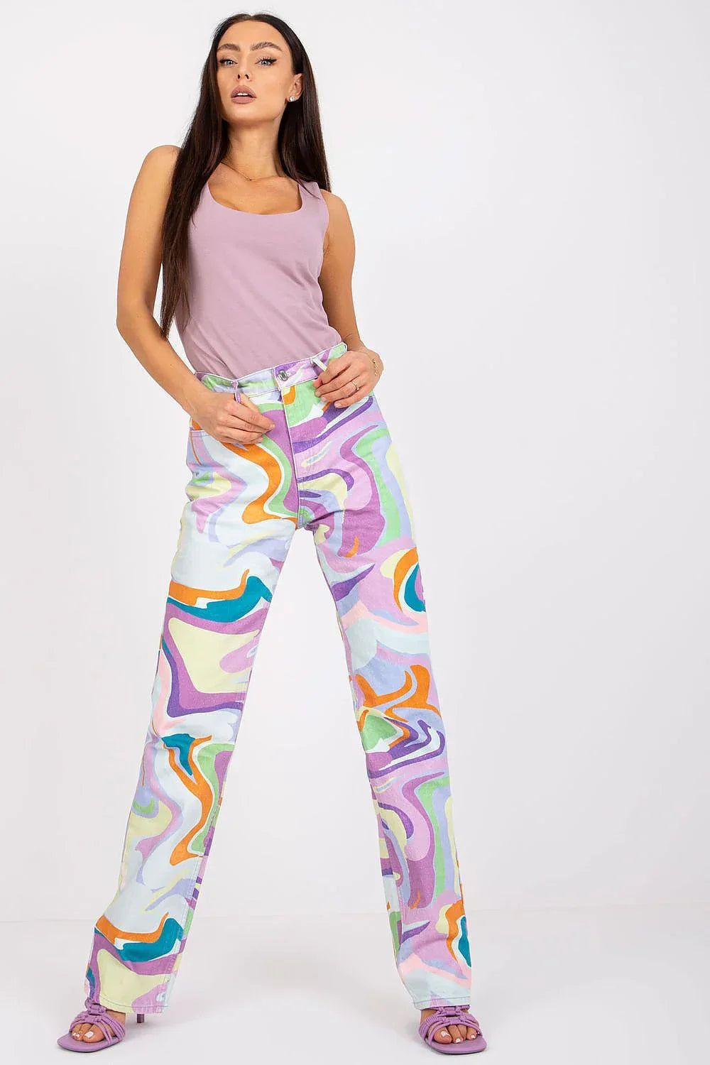 Women Sleeveless Top – Scoop-Neck Top -Guocali