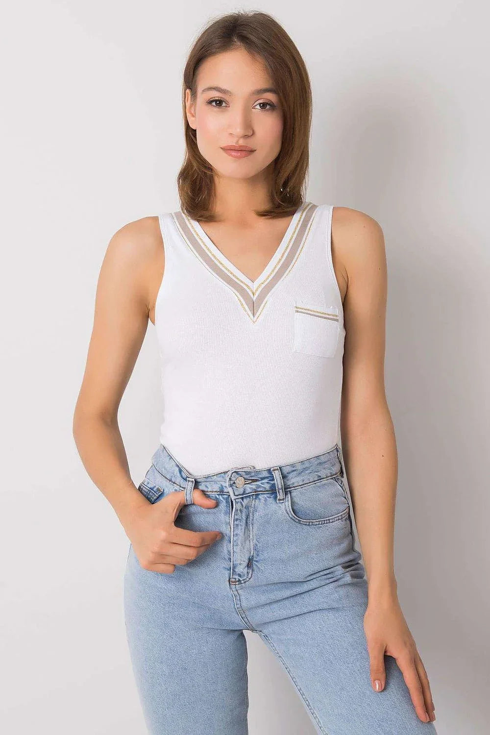 Women Sleeveless Top – Sweetheart Top -Guocali