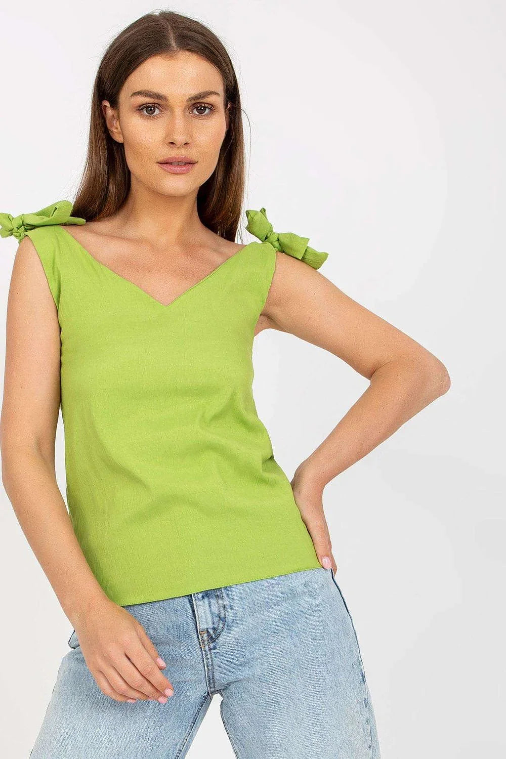 Women Sleeveless Top – Sweetheart Top -Guocali