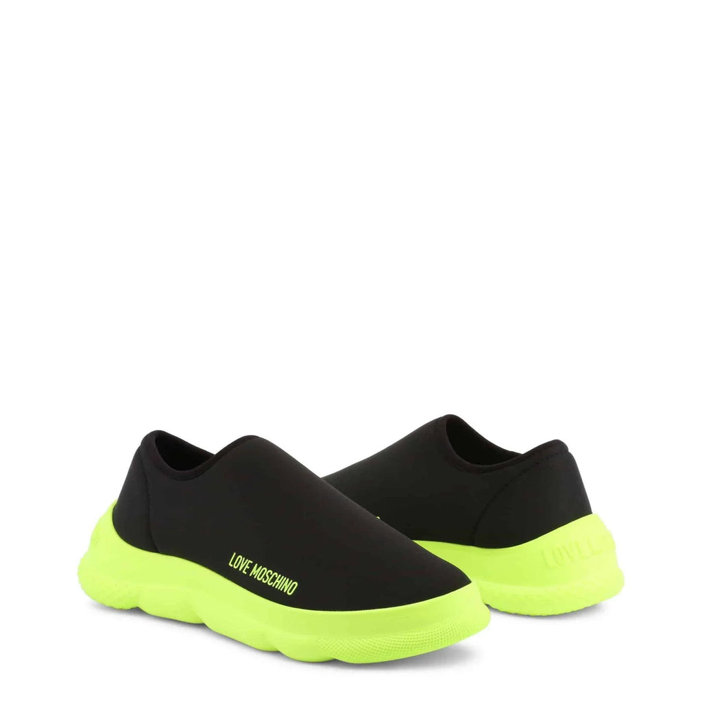 Women Sneakers - Chunky Platform Low-Top Slip-On Sneakers Shoes