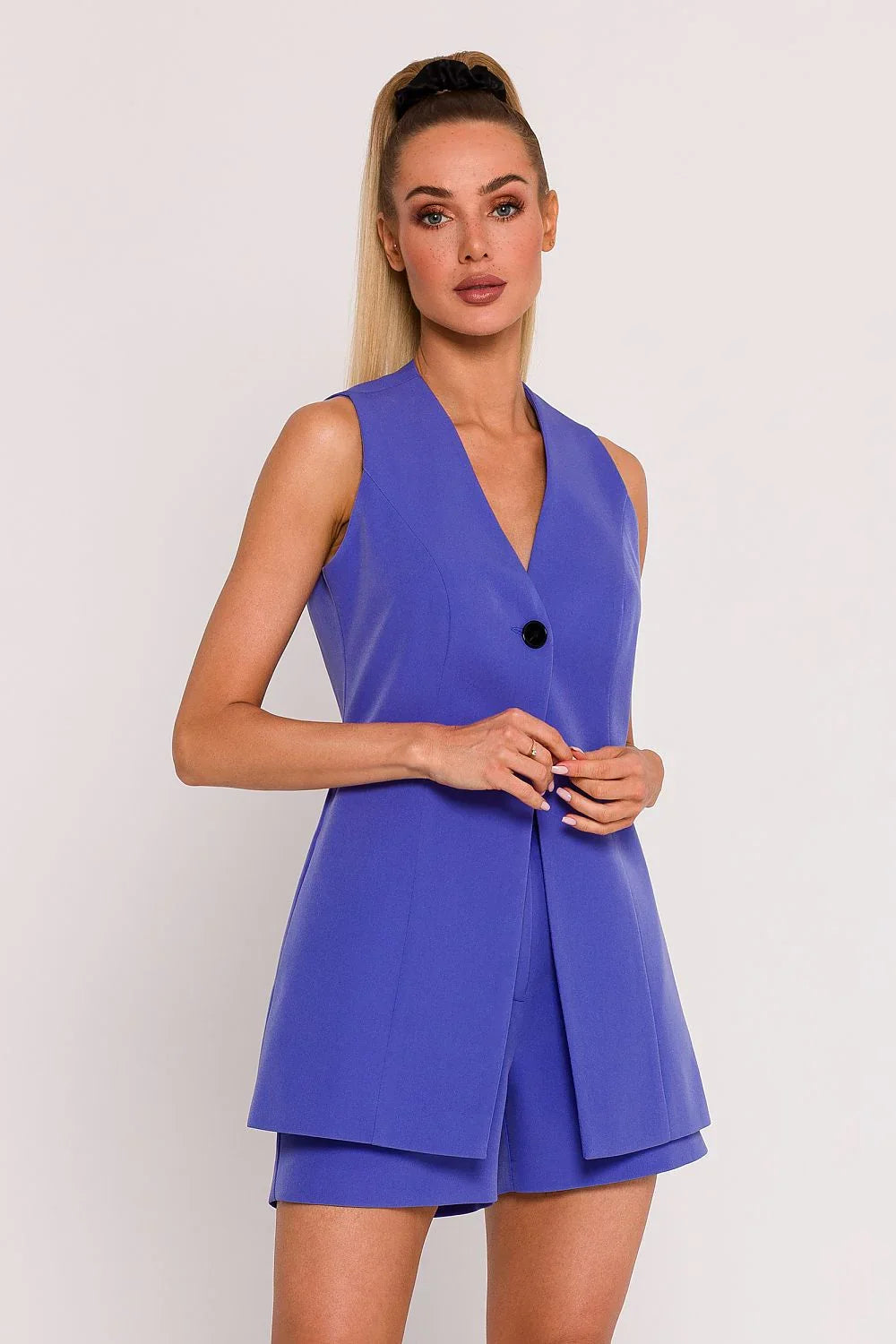 Women Suit Vest - Stretchable - Sleeveless -Guocali