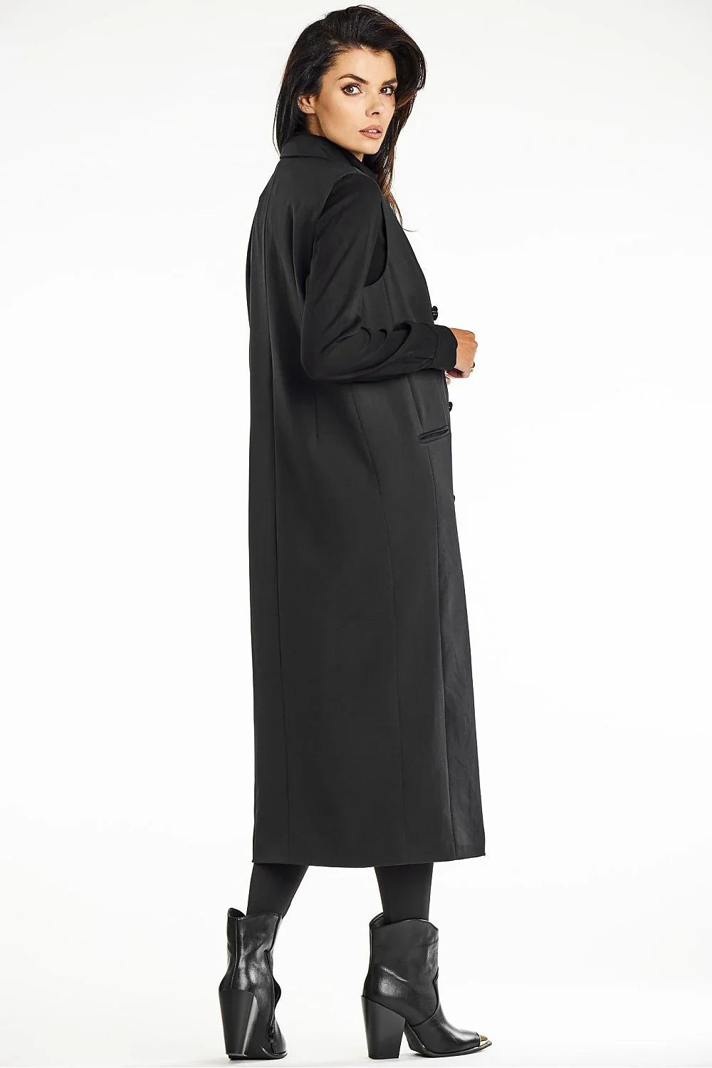 Women Suit Vest - Stretchable - Sleeveless Black -Guocali