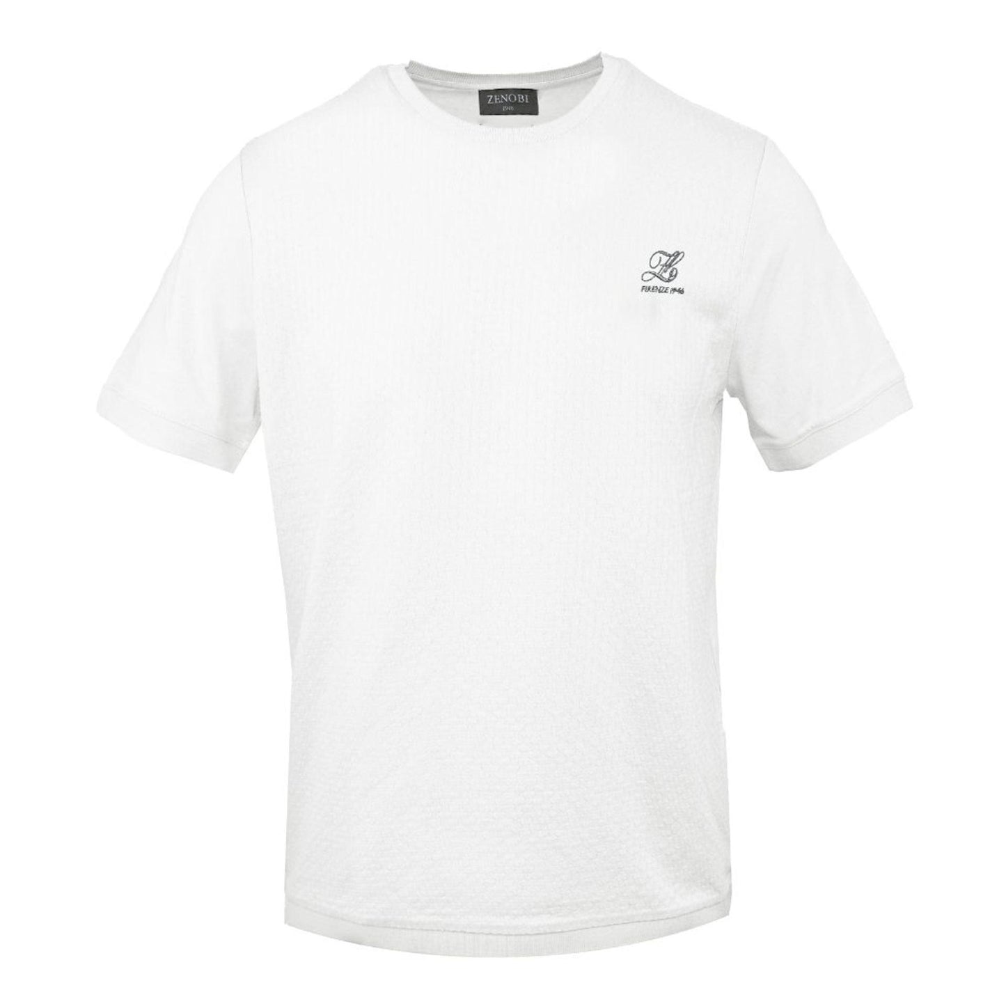 Zenobi Men T-shirts - White Brand T-shirts - T-Shirt - Guocali