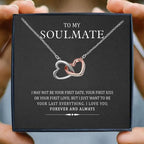 Infinity Hearts Pendant Necklace -Guocali