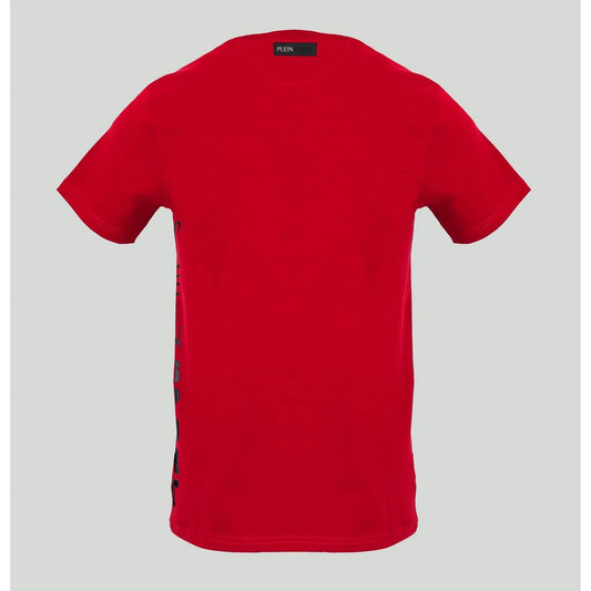 Men Crew-Neck Short-Sleeves T-Shirt – Breathable - Red -Guocali
