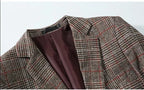 Men Suit Jacket - Breathable Blazer - Light Brown, Beige, Gray, Black